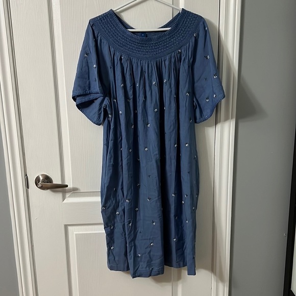 Old Navy Dresses & Skirts - 𝅺Old Navy NWT 3X blue jean colour shift dress